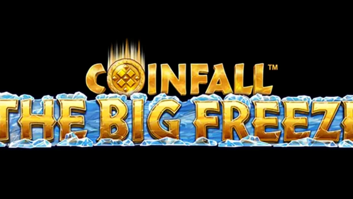 Pemandangan es prasejarah di slot Coinfall: The Big Freeze